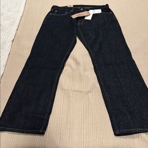 Levi's Men's Dark Blue 559 Relaxed Straight Jeans